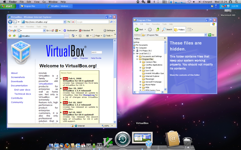 virtualbox 4.0 for mac os x